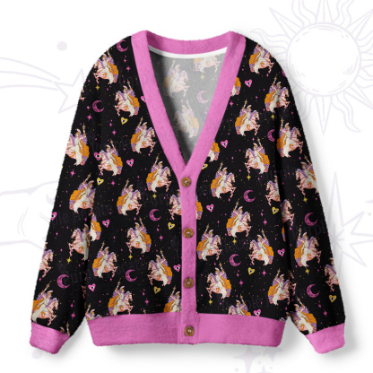Purplehecate The Audacity Ugly Cardigan Sweaters