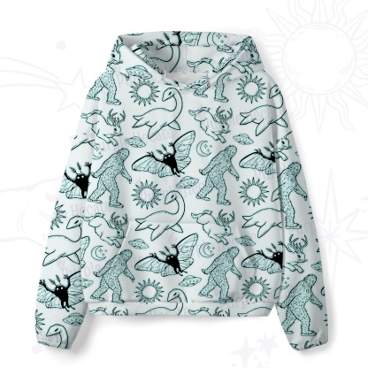 Purplehecate Cryptid All-Over Print Hoodie