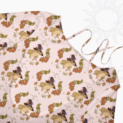 Purplehecate The Frog Beachwear Cover-Up Dress