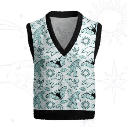 Purplehecate Cryptid Ugly Sweater Vest
