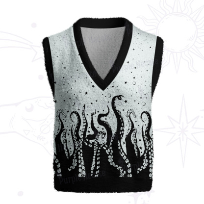 Purplehecate Tentacles of the Deep Ugly Sweater Vest