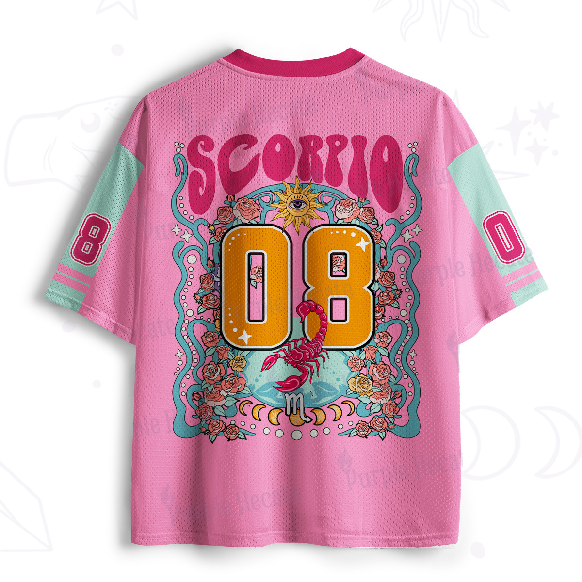 Purplehecate Scorpio Spirit Zodiac Mesh Jersey