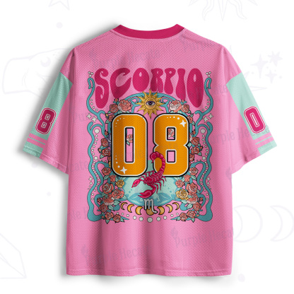 Purplehecate Scorpio Spirit Zodiac Mesh Jersey