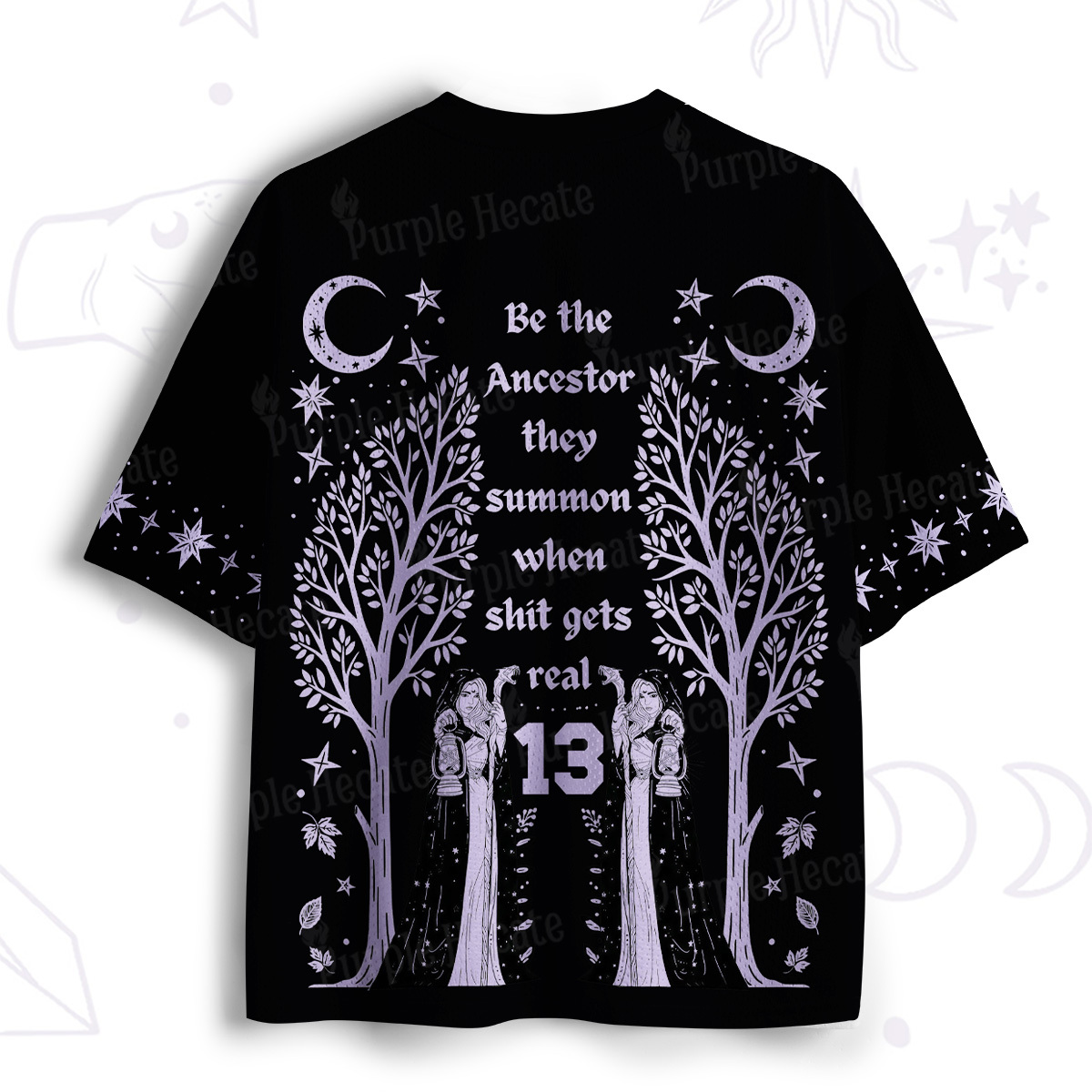 Purplehecate Be The Ancestor They Summon When Shit Gets Real Mesh Jersey
