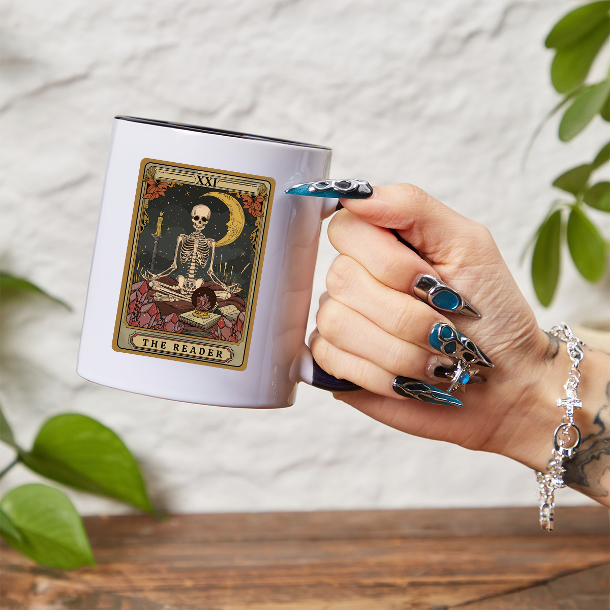 Purplehecate The Reader Tarot Mug