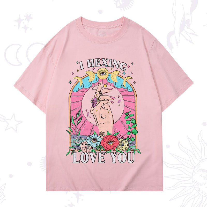 Purplehecate I Hexing Love You T-Shirt