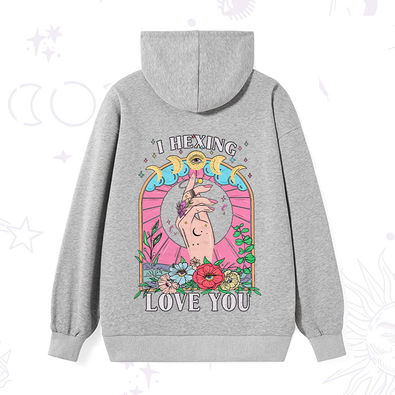 Purplehecate I Hexing Love You Hoodie
