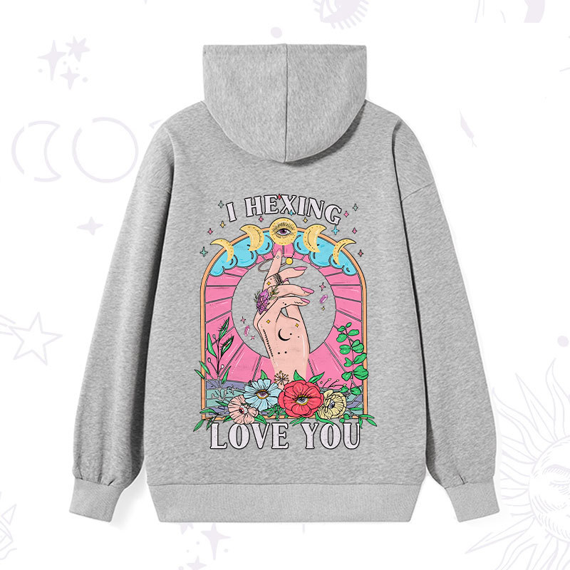 Purplehecate I Hexing Love You Hoodie