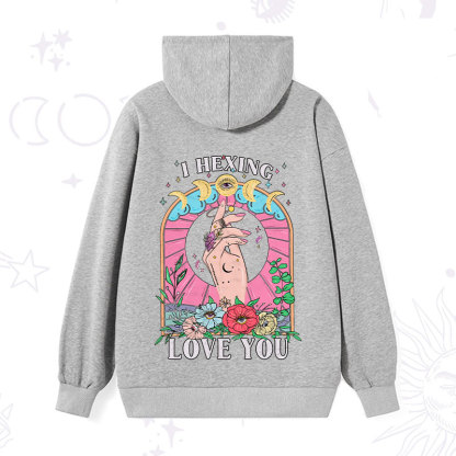 Purplehecate I Hexing Love You Hoodie