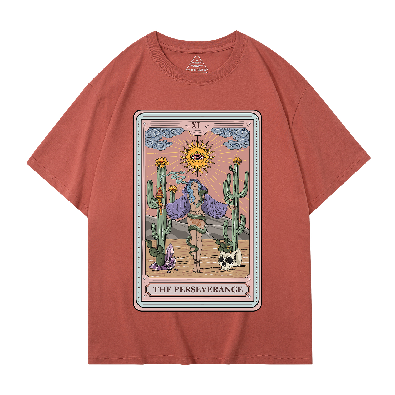 Purplehecate The Perseverance Tarot Card T-Shirt
