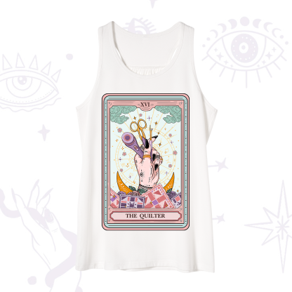 Purplehecate The Quilter Tarot Card Tank