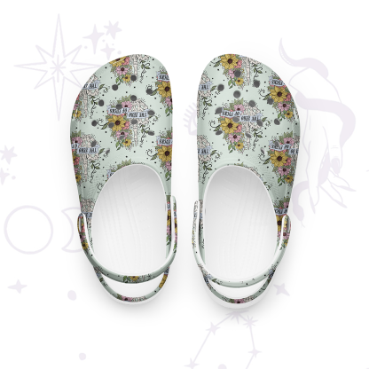 Purplehecate The Zero Of Fucks Rubber Clogs