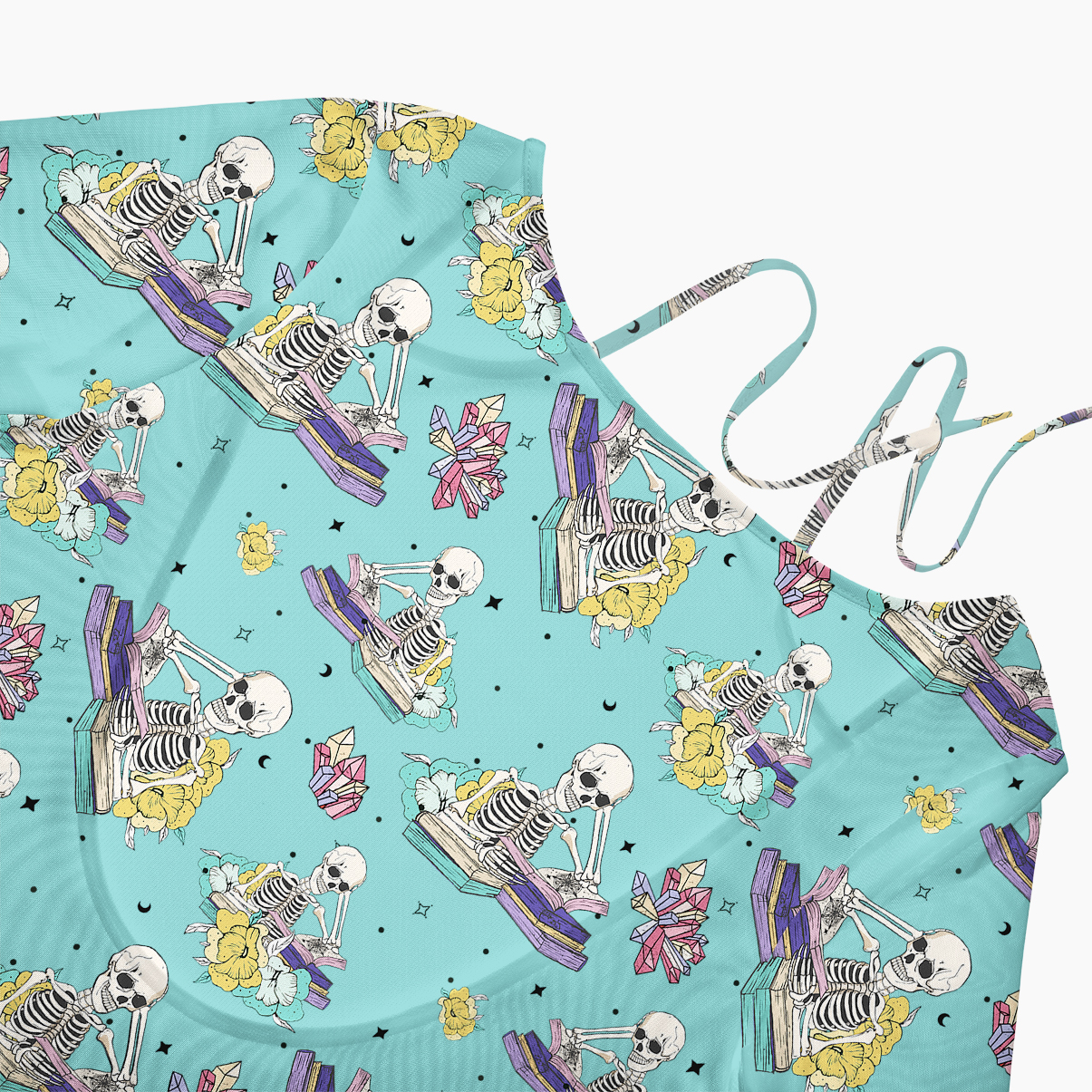 Purplehecate Book Lover Beachwear Cover-Up Dress