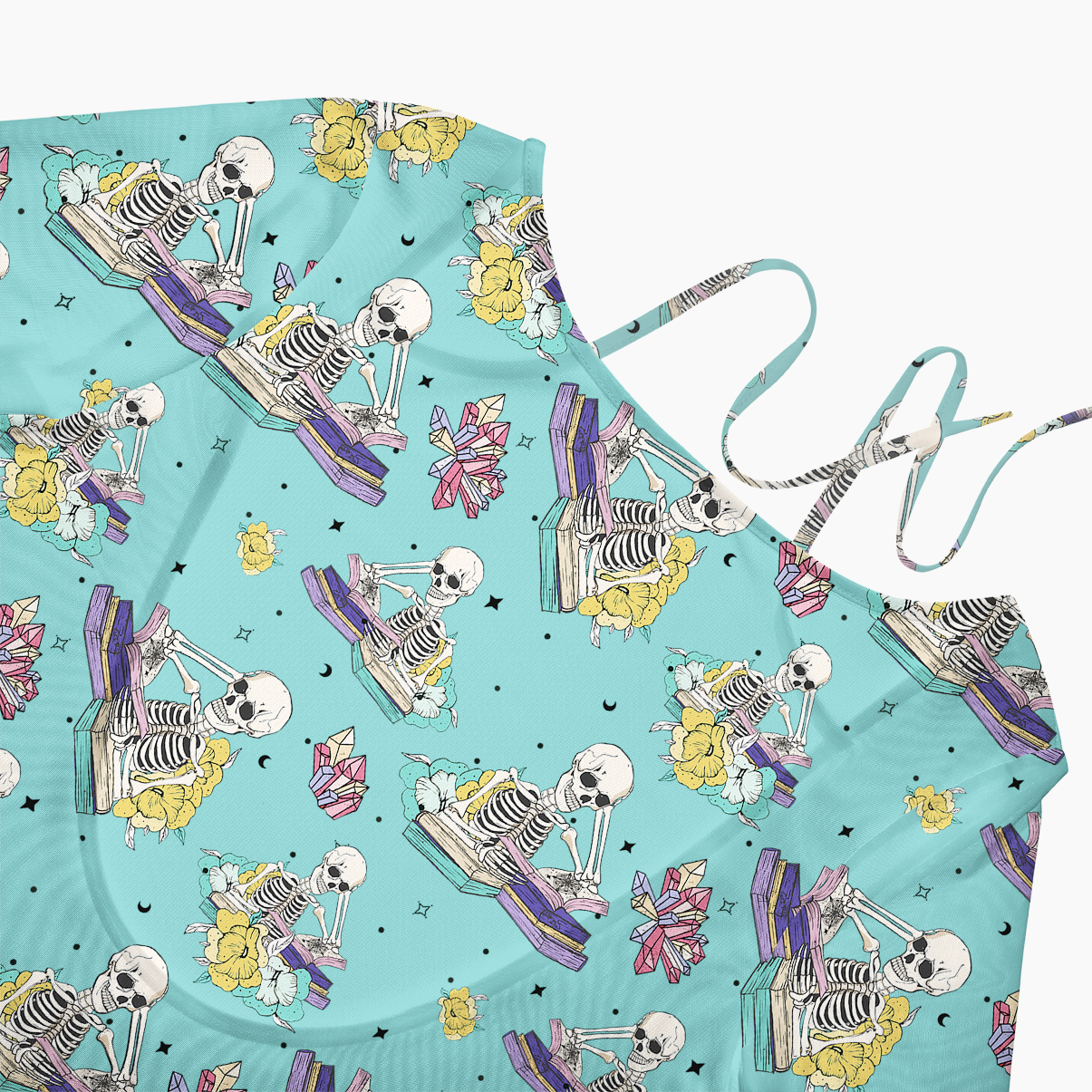 Purplehecate Book Lover Beachwear Cover-Up Dress