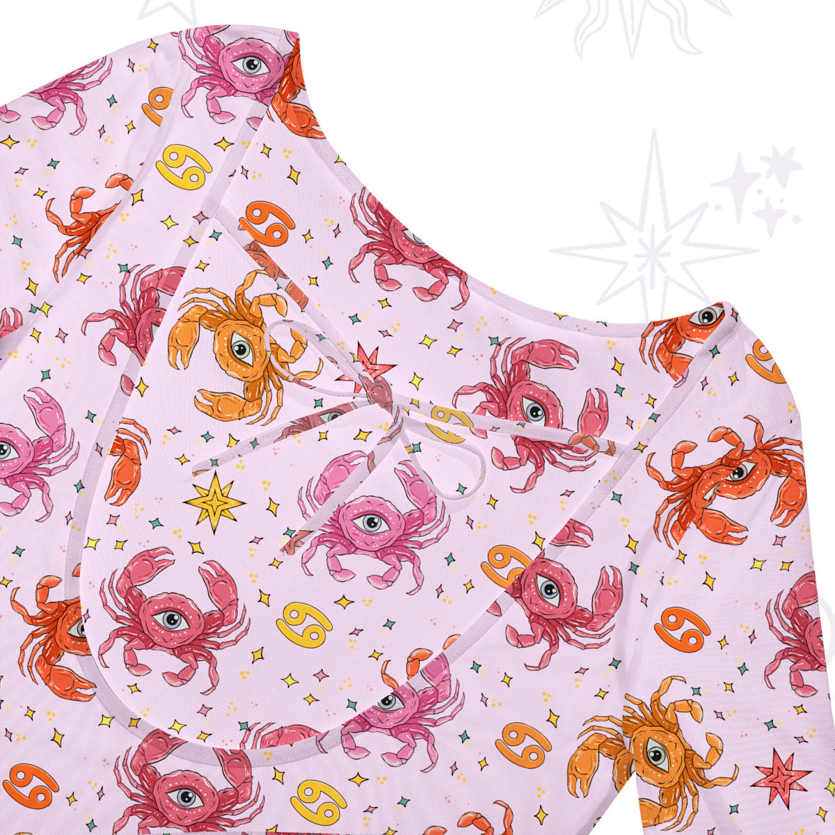 Purplehecate The Chicken Nugget Beachwear Cover-Up Dress