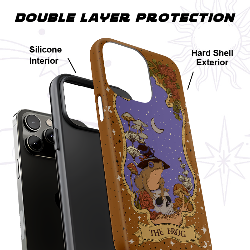 Purplehecate The Frog Tarot Ancient Mirror Phone Case