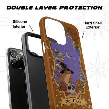 Purplehecate The Frog Tarot Ancient Mirror Phone Case