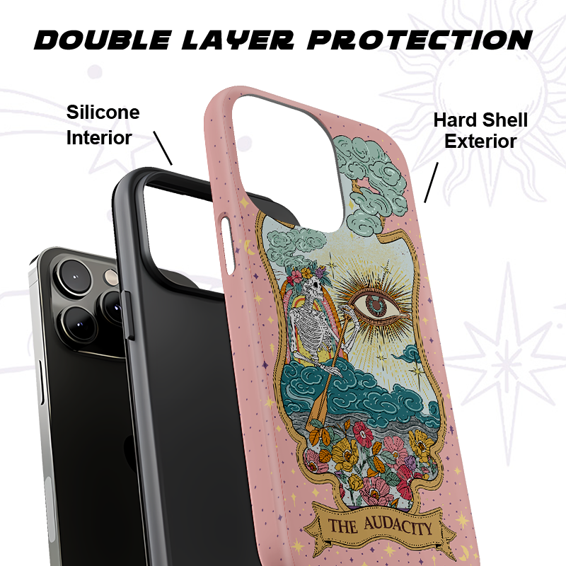 Purplehecate The Audacity Tarot Ancient Mirror Phone Case