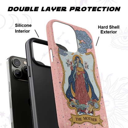 Purplehecate The mother Tarot Ancient Mirror Phone Case