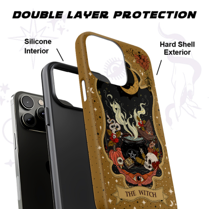 Purplehecate The Witch Magical Tarot Ancient Mirror Phone Case