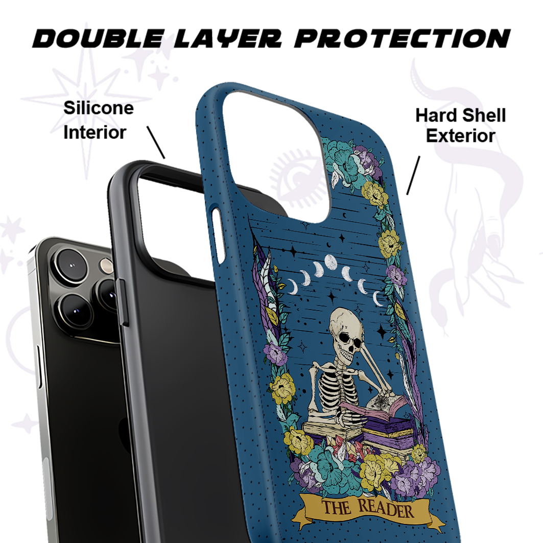 Purplehecate The Reader Tarot Phone Case