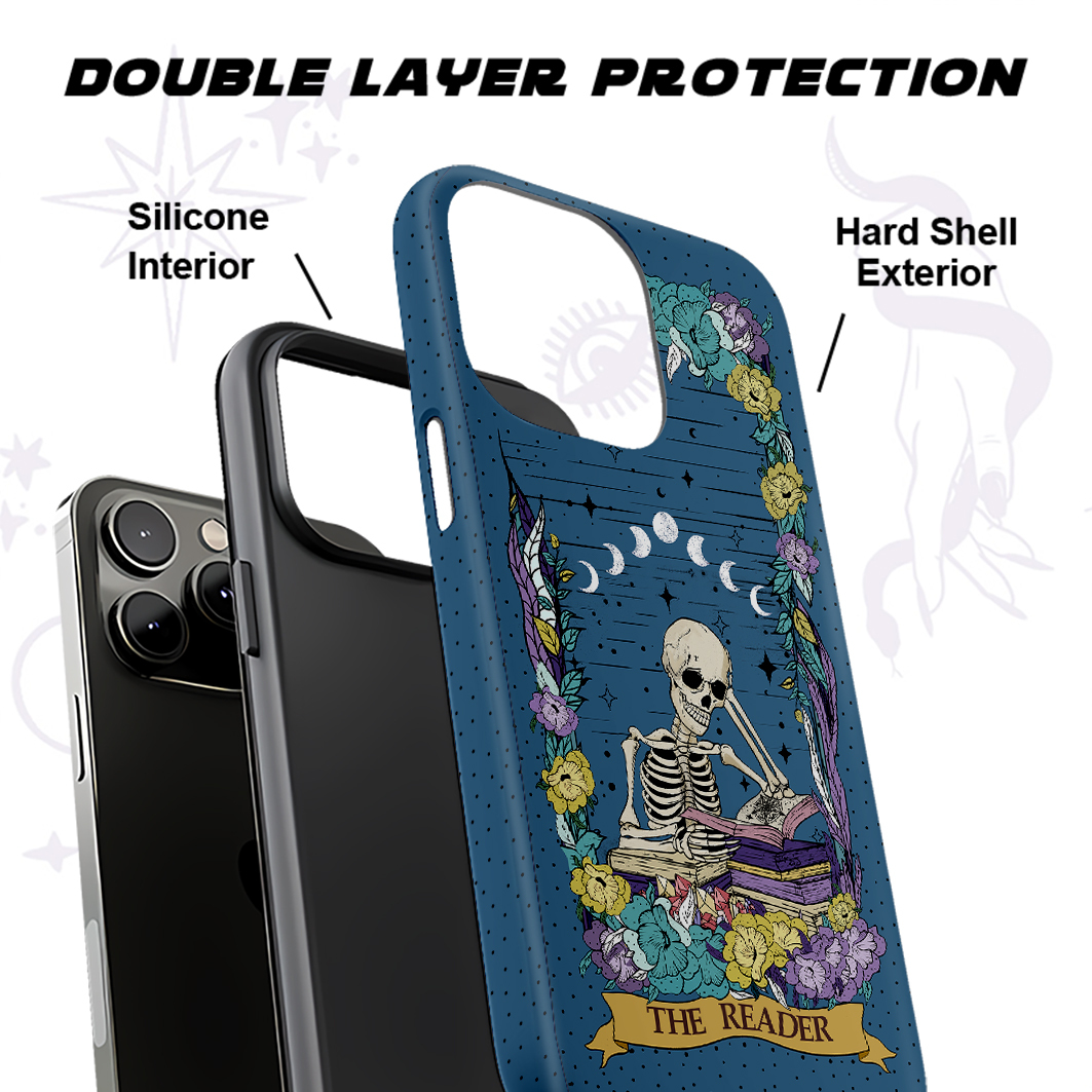 Purplehecate The Reader Tarot Phone Case