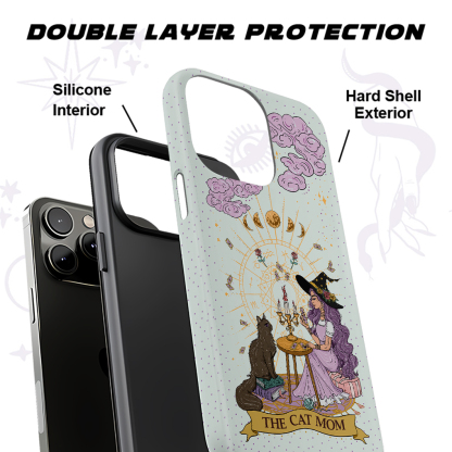 Purplehecate The Cat Witch Mom Phone Case