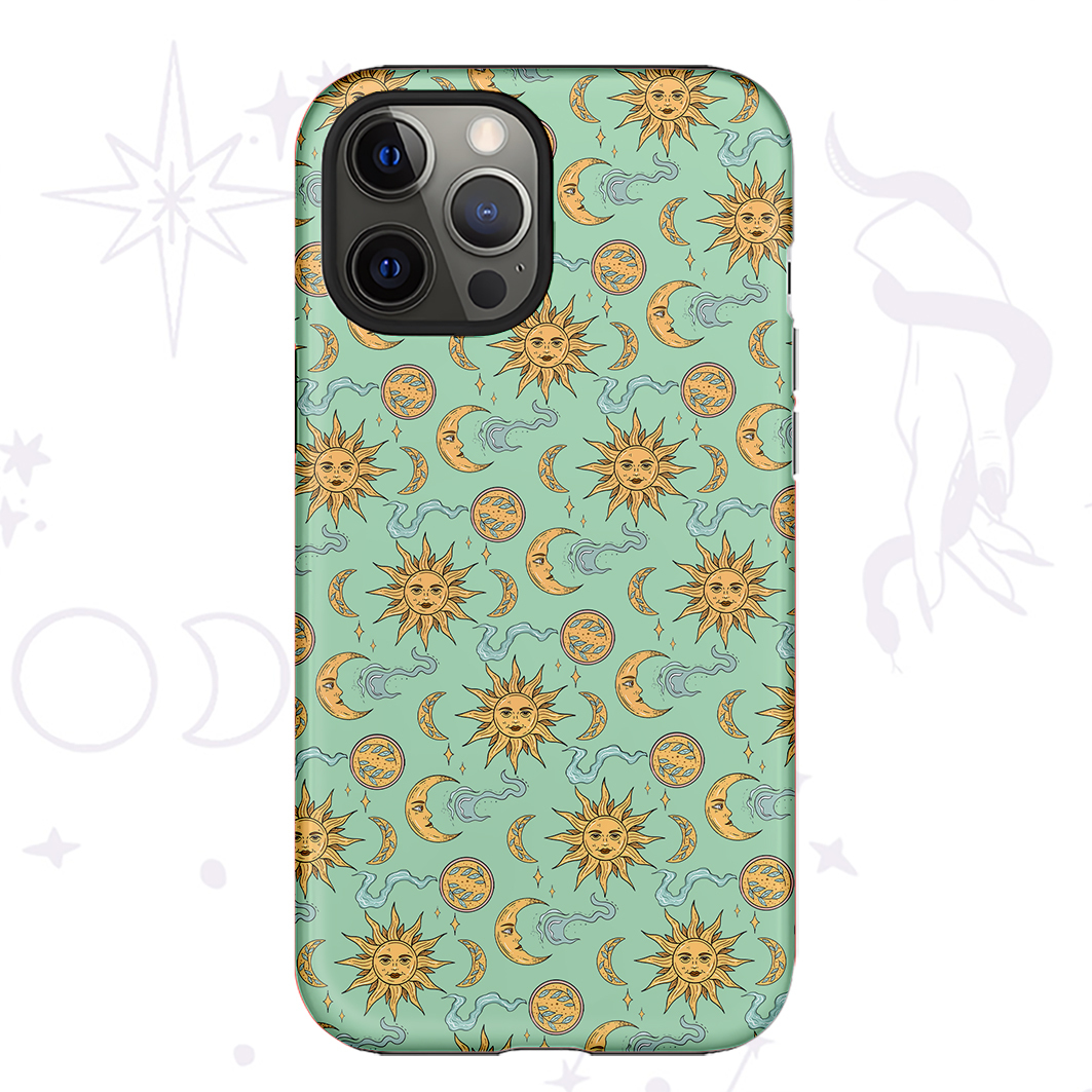 Purplehecate Magic of Sun and Moon Phone Case