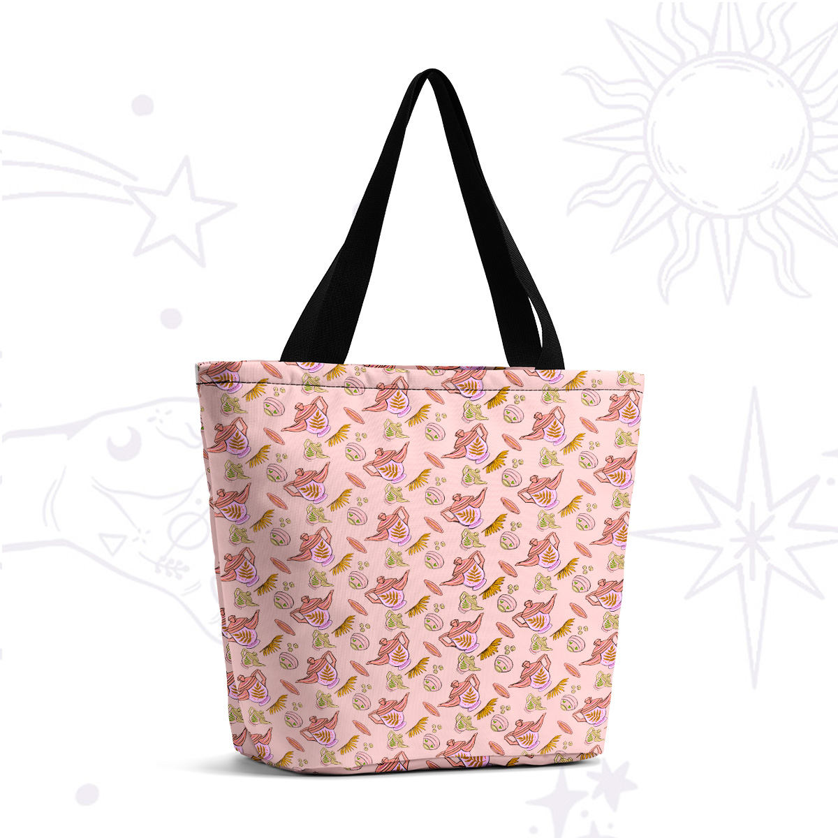 Purplehecate Mystical Teapot Tote Shopping Bag