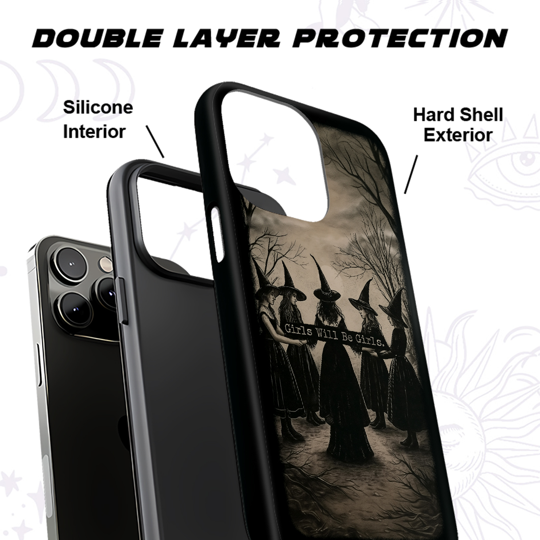Purplehecate Girls Will Be Girls Witch Phone Case