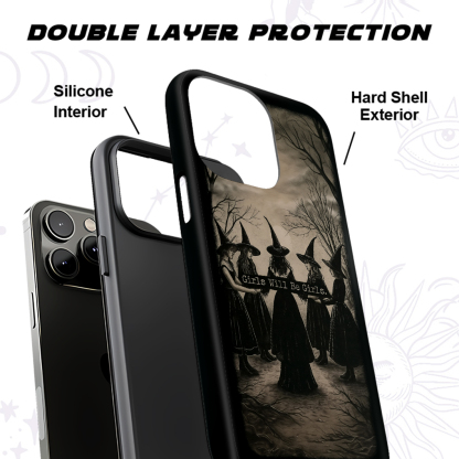 Purplehecate Girls Will Be Girls Witch Phone Case