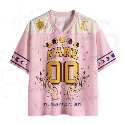 Personalized Purplehecate The Moon Made Me Do It Mesh Jersey