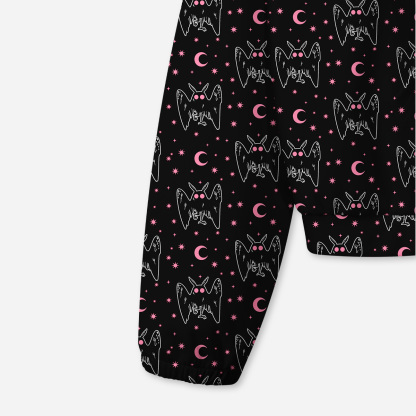 Purplehecate Witchy Mothman Night All-Over Print Hoodie