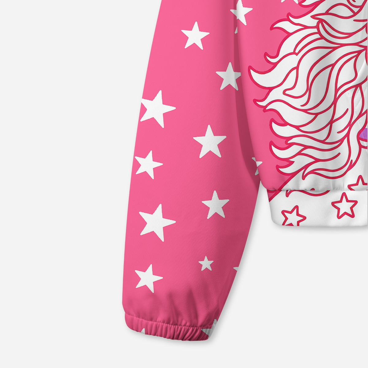 Purplehecate Dreamy Rainbow Unicorn All-Over Print Hoodie