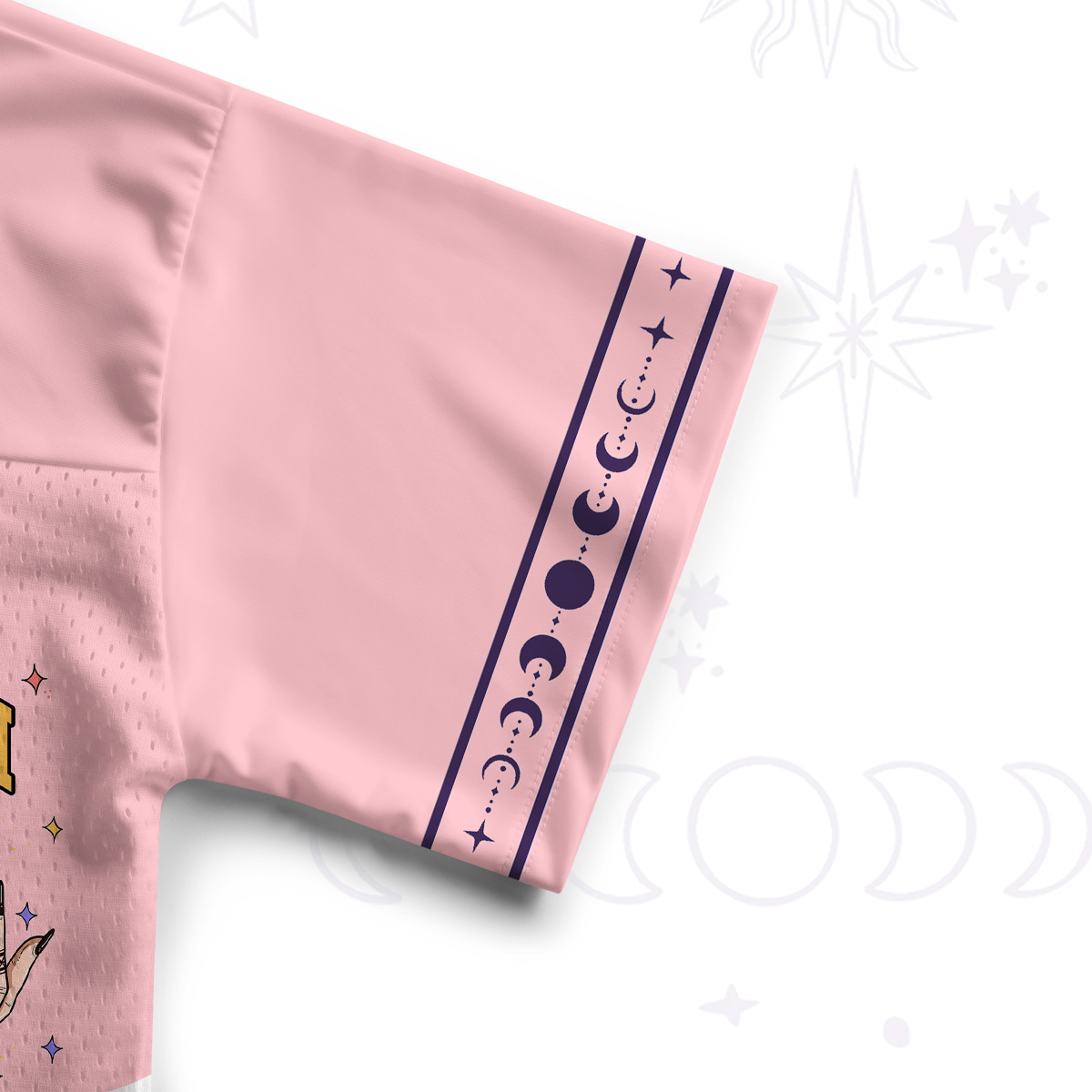 Purplehecate The Moon Made Me Do It Crop Sports Jersey