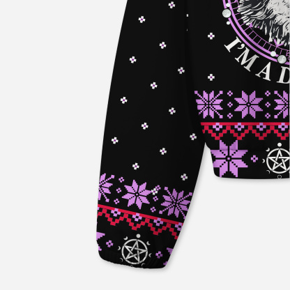 Purplehecate First Of All I'm A Delightful Opossum All-Over Print Hoodie