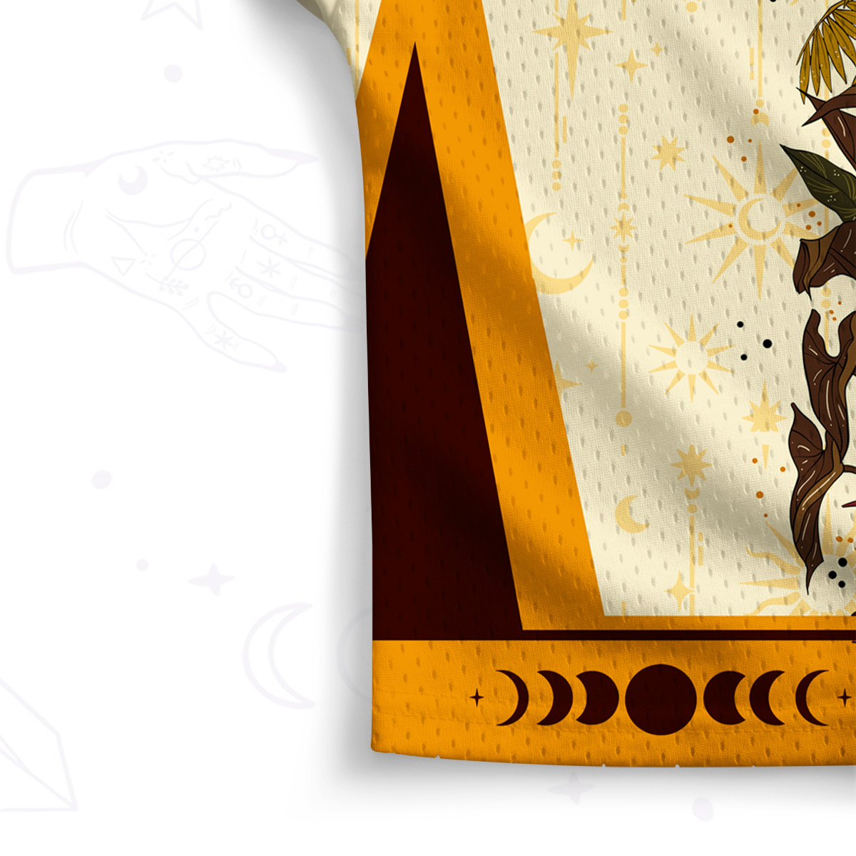 Purplehecate The Reader Moonlit Tales Crop Sports Jersey