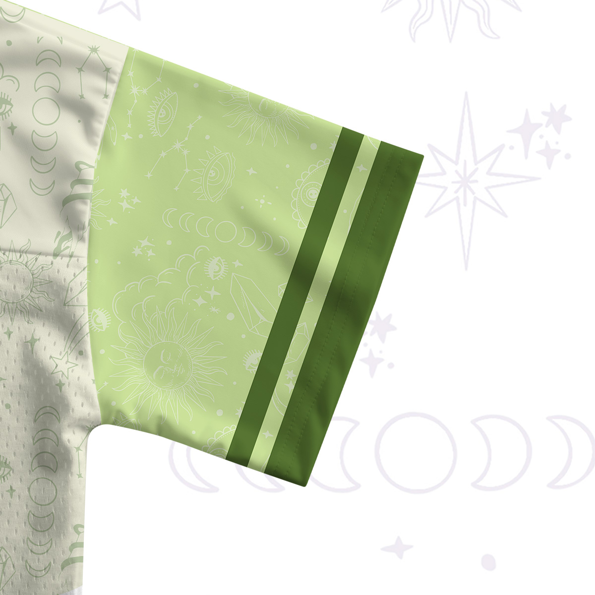 Purplehecate Go Sage Yourself Crop Sports Jersey