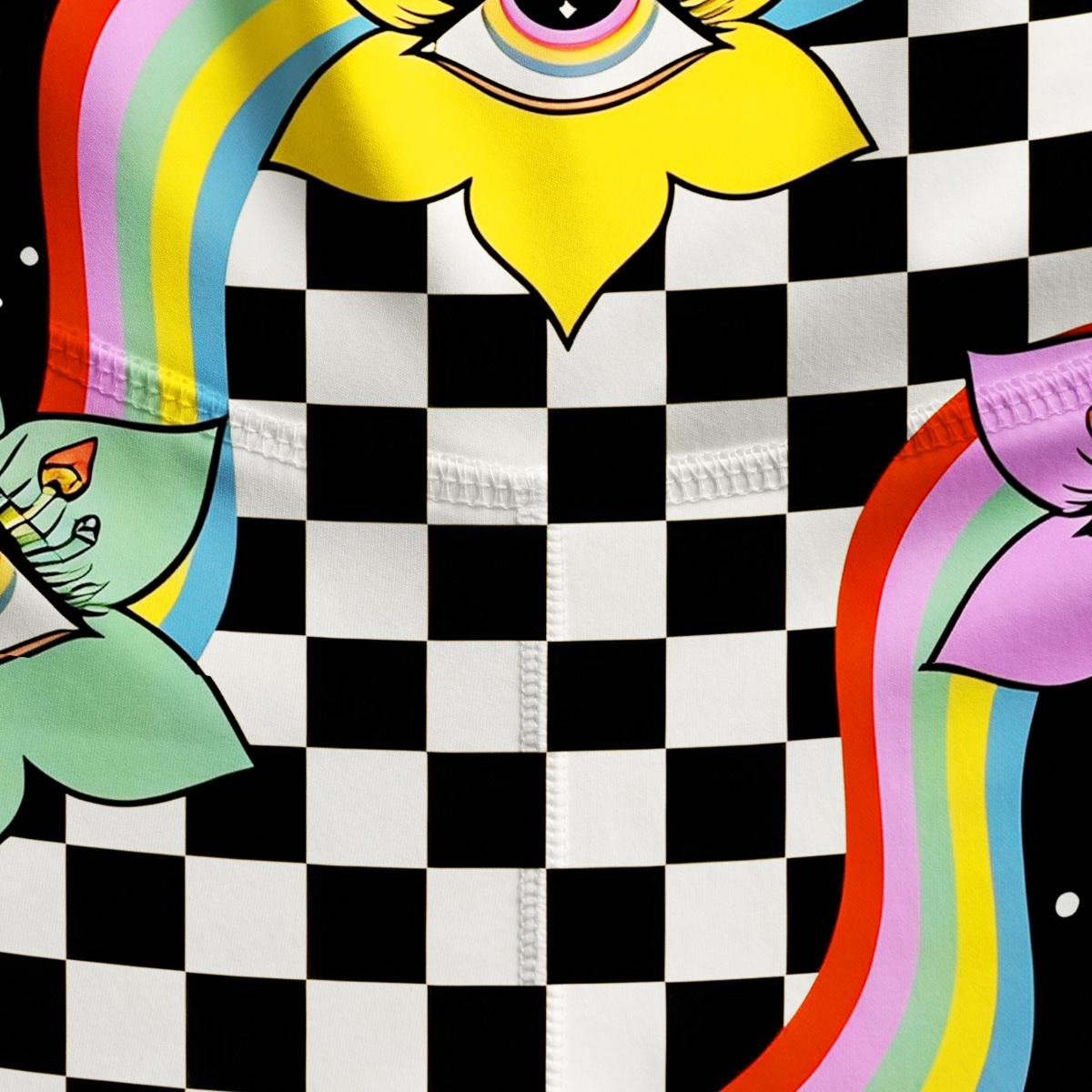 Purplehecate Enchanted Eye Blossom Yoga Pants