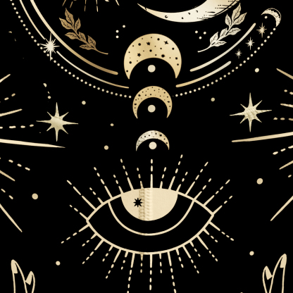 Purplehecate Celestial Sun and Moon Yoga Pants