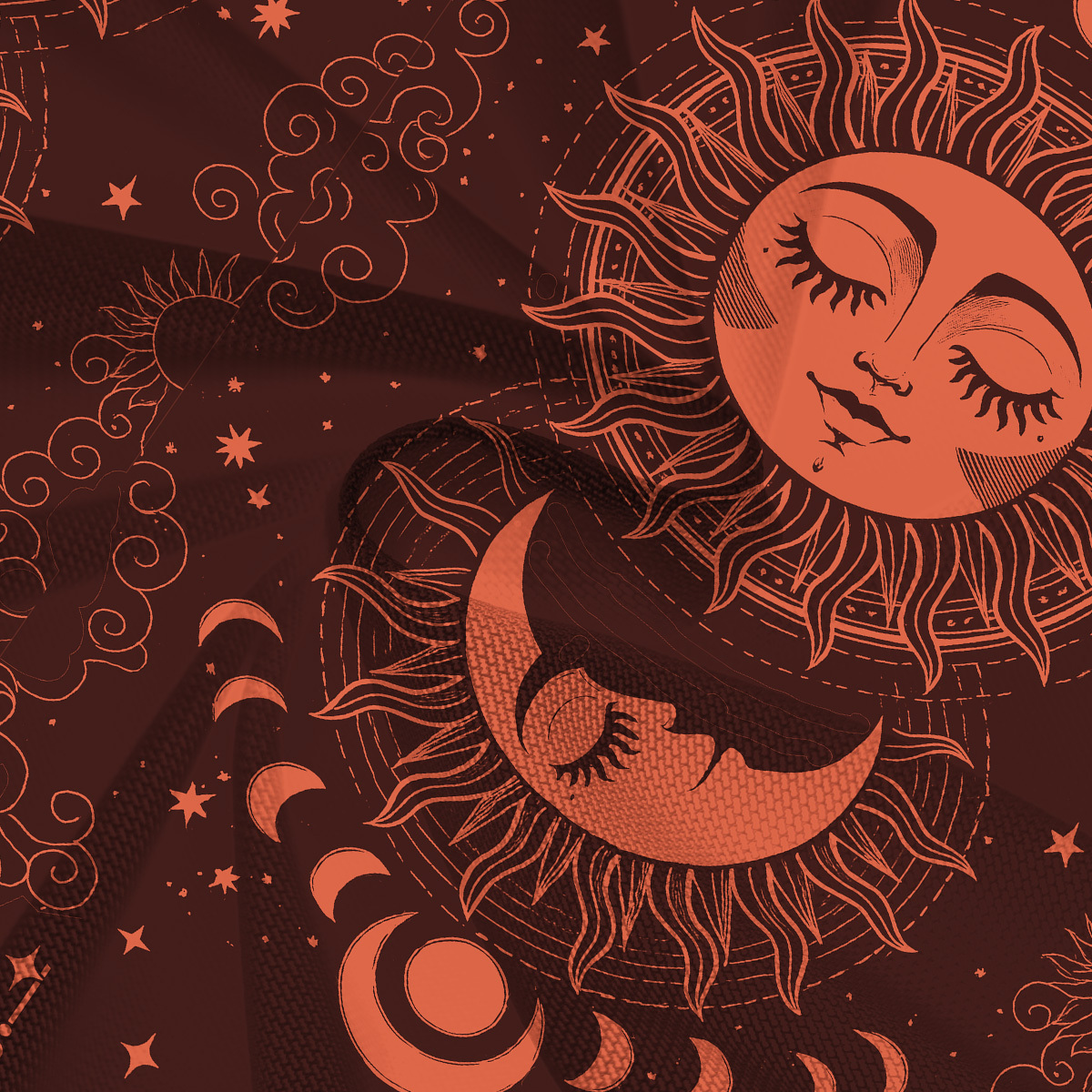 Purplehecate Lunar Eclipse Mesh Cover Up Dress