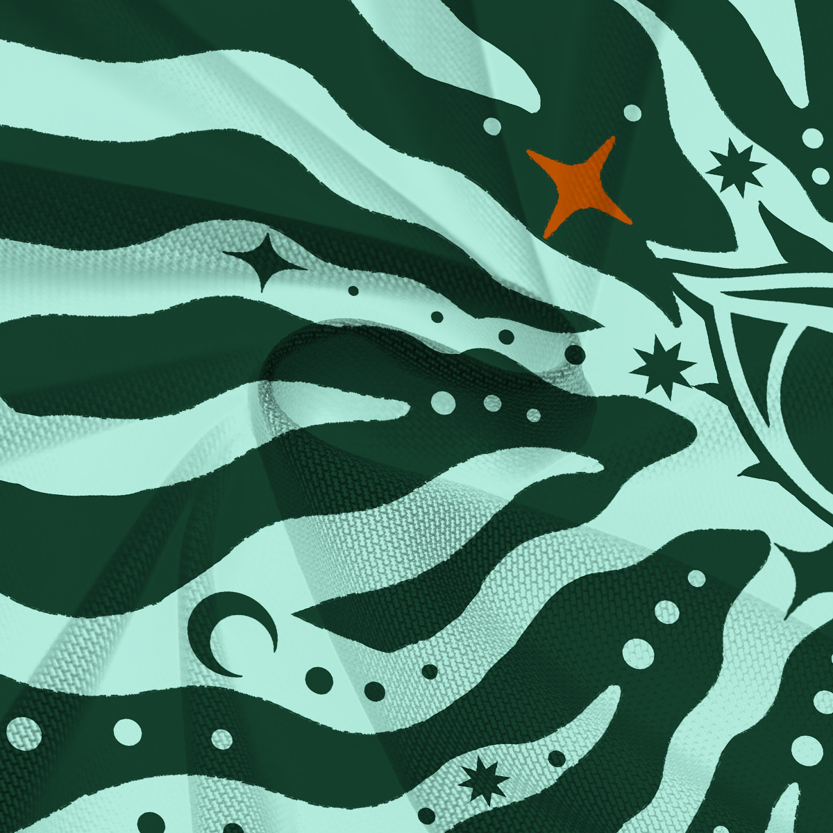 Purplehecate Green Vision Illusion Mesh Cover Up Dress