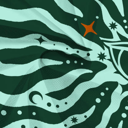 Purplehecate Green Vision Illusion Mesh Cover Up Dress