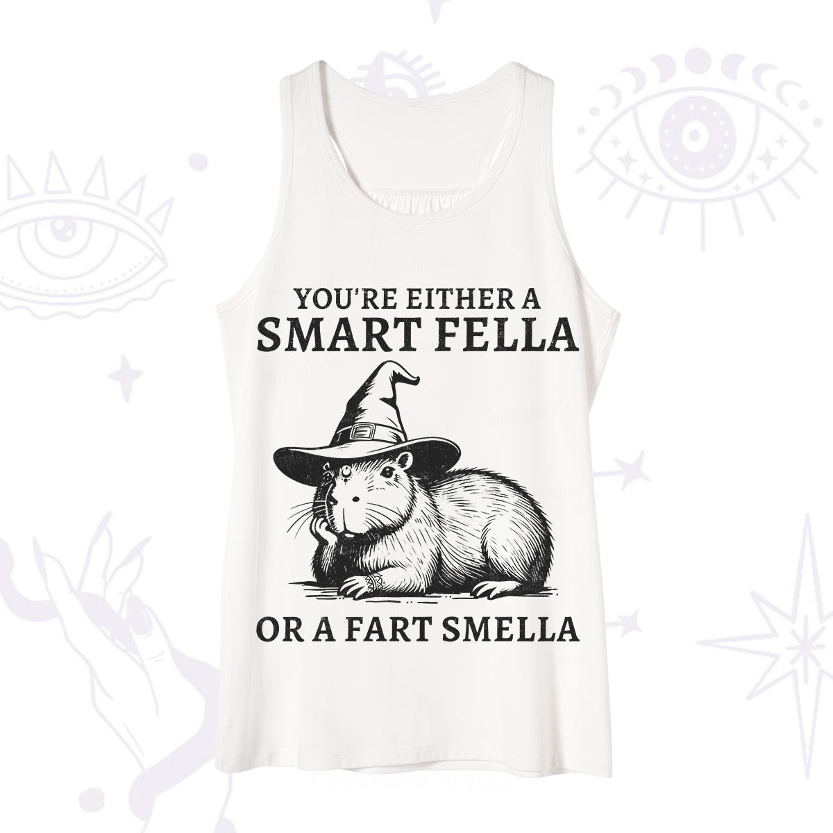 Purplehecate You're Either A Smart Fella or a Smart Fella Tank