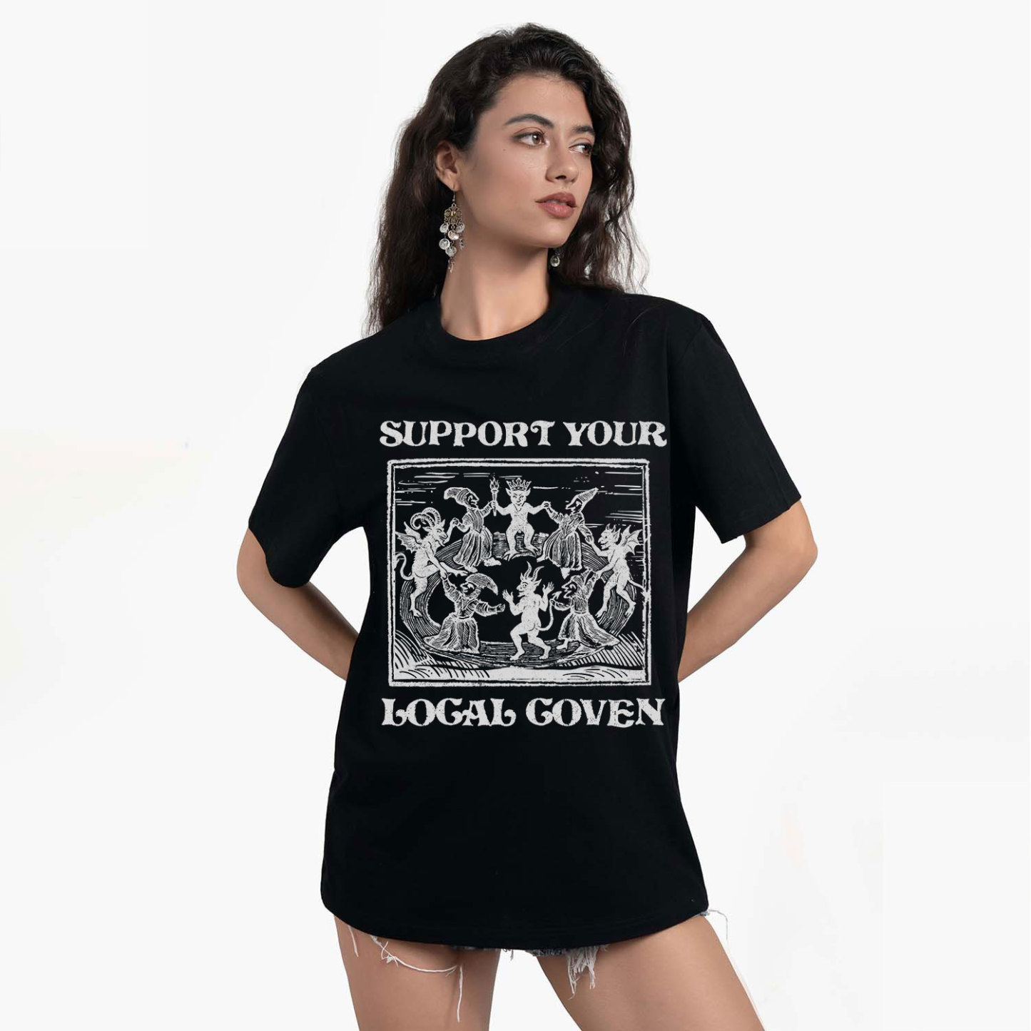Purplehecate Support Your Local Coven T-Shirt