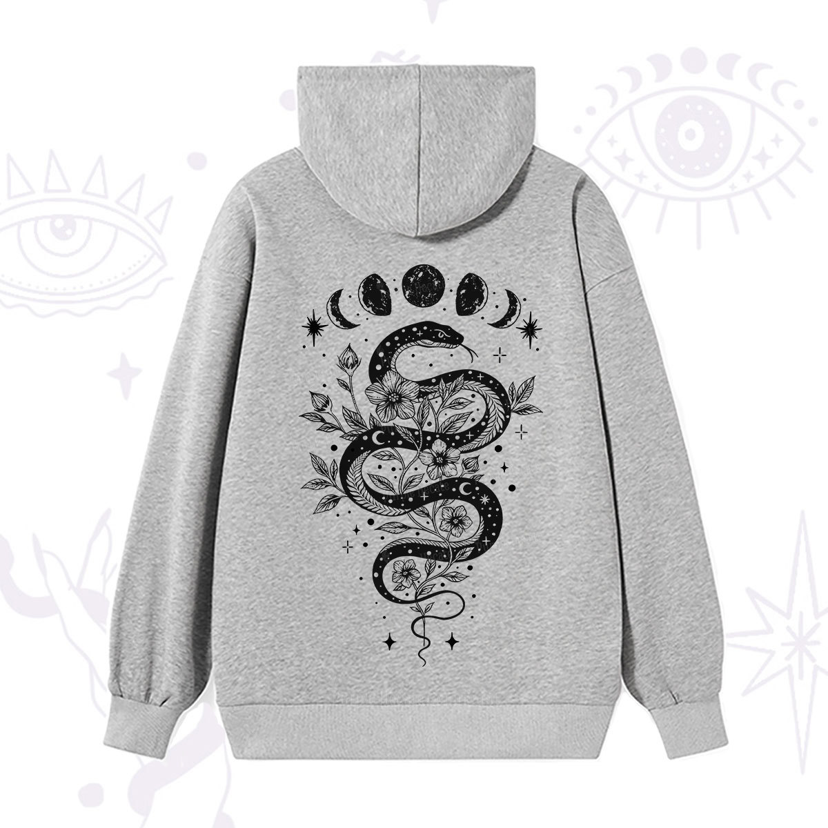 Purplehecate Serpent Spell Hoodie