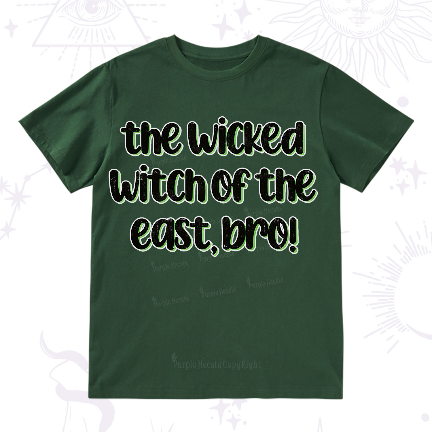 Purplehecate The Wicked Witch of the East Bro T-Shirt