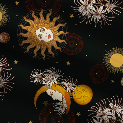 Purplehecate Stellar Symphony Wide Leg Jumpsuit