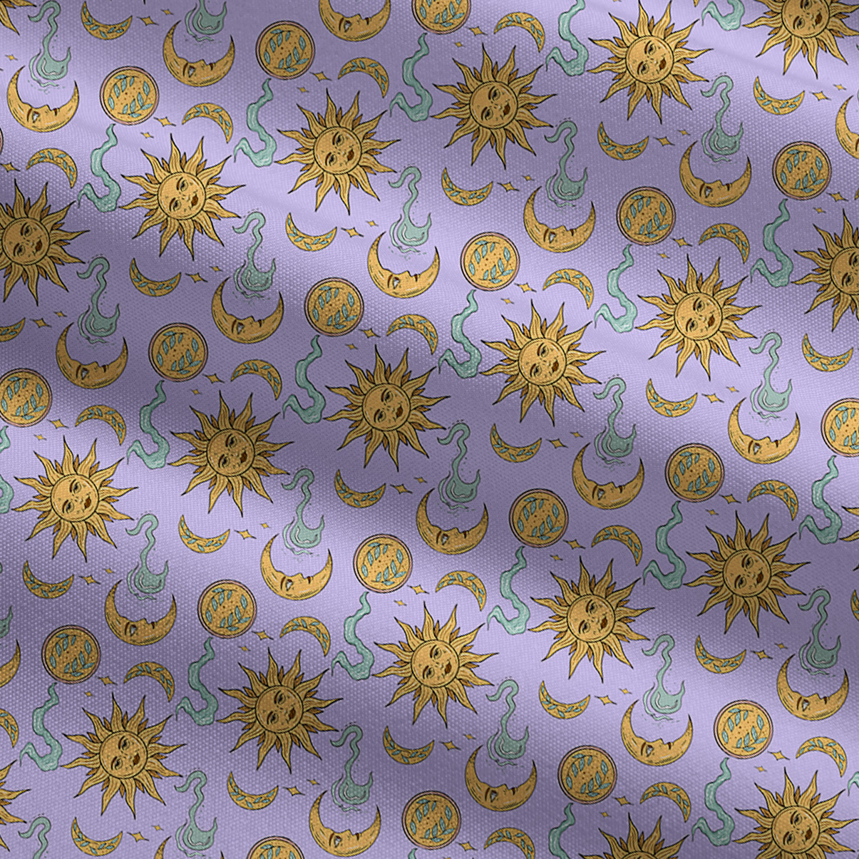 Purplehecate Magic of Sun and Moon Wide Leg Jumpsuit