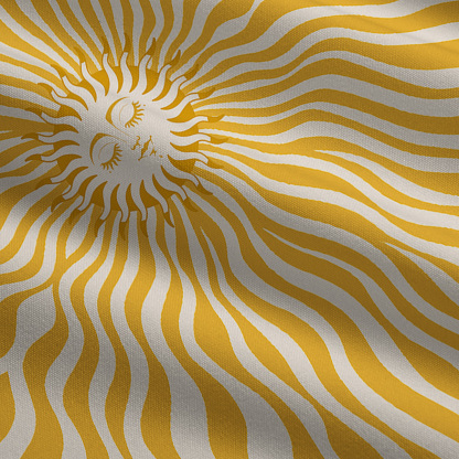 Purplehecate Radiance of the Sun Wide Leg Jumpsuit